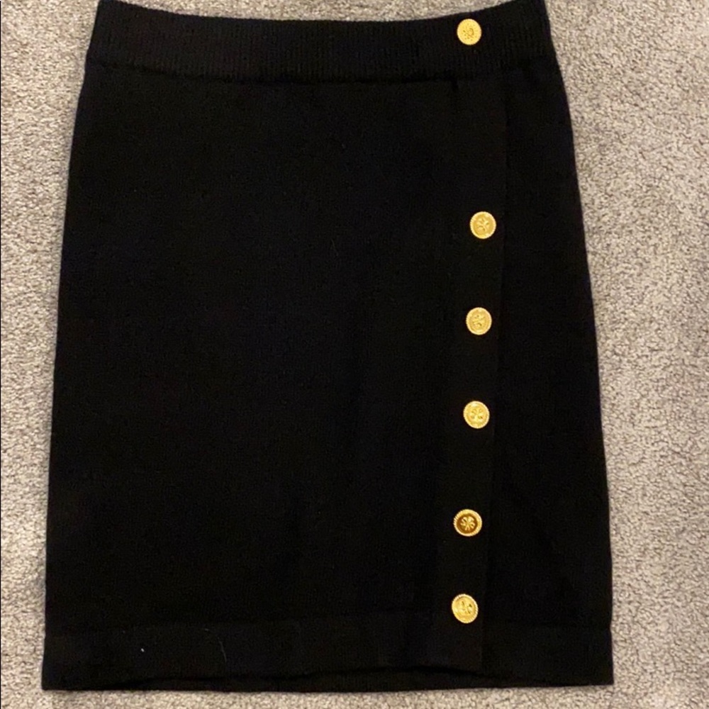 Chanel cashmere skirt